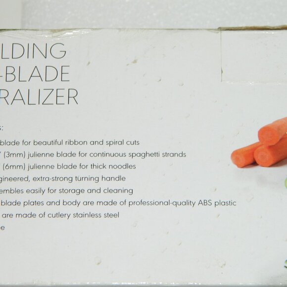 Paderno Folding Spiralizer with 3 blades Compact - Picture 8 of 12
